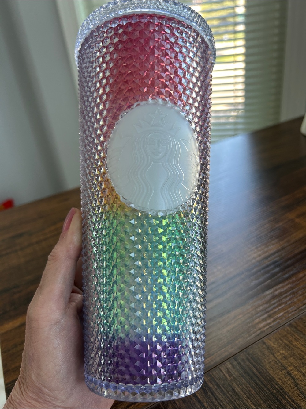 Starbucks 2020 Studded Rainbow Pride Tumbler 24 oz Never Used